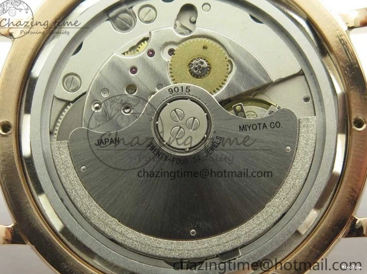 MIROTIME 0224 SportInspired Portofino IW458101 RG MK 1:1 Best Edition Gray Dial On Brown Leather Strap MIYOTA 7165